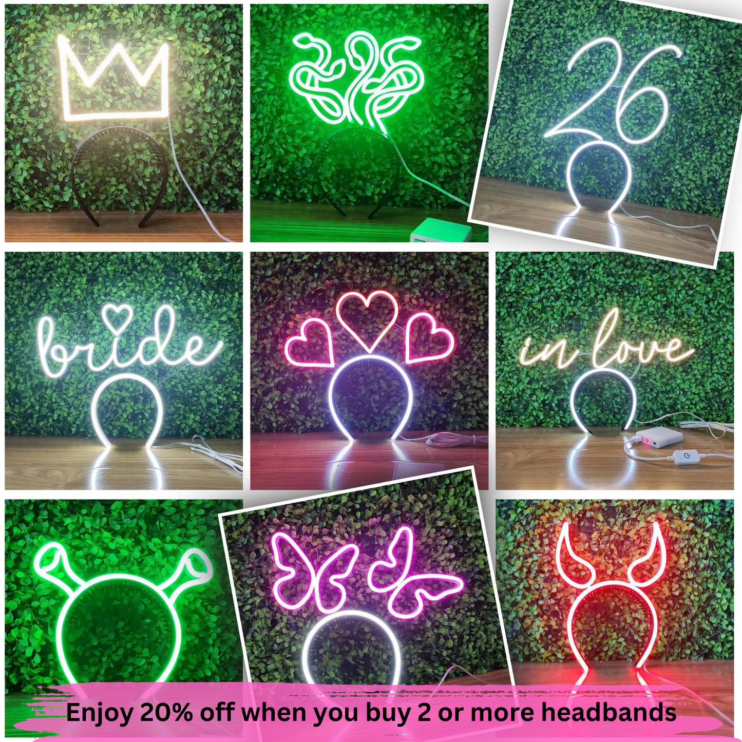 neon headbands