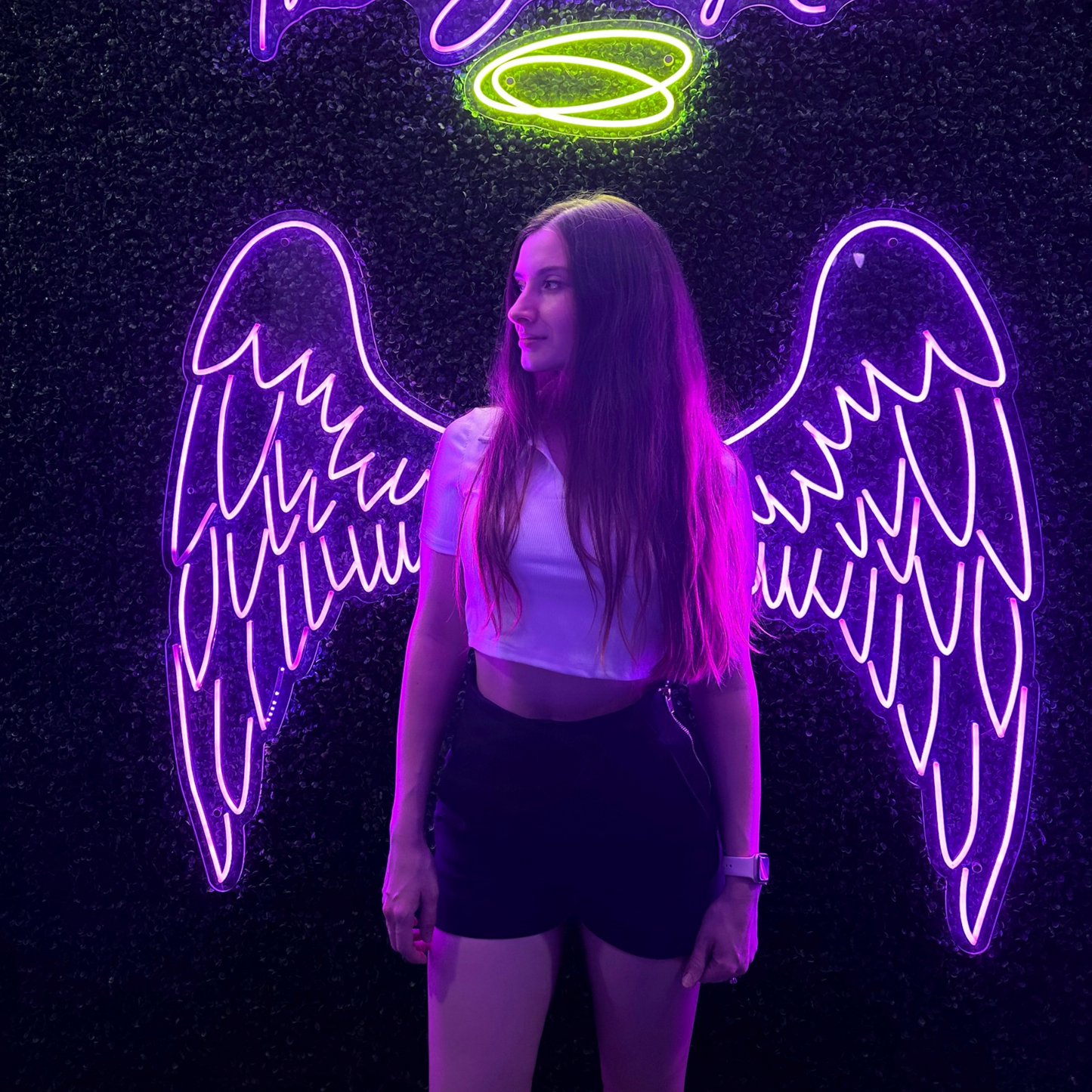 Wings Neon Sign
