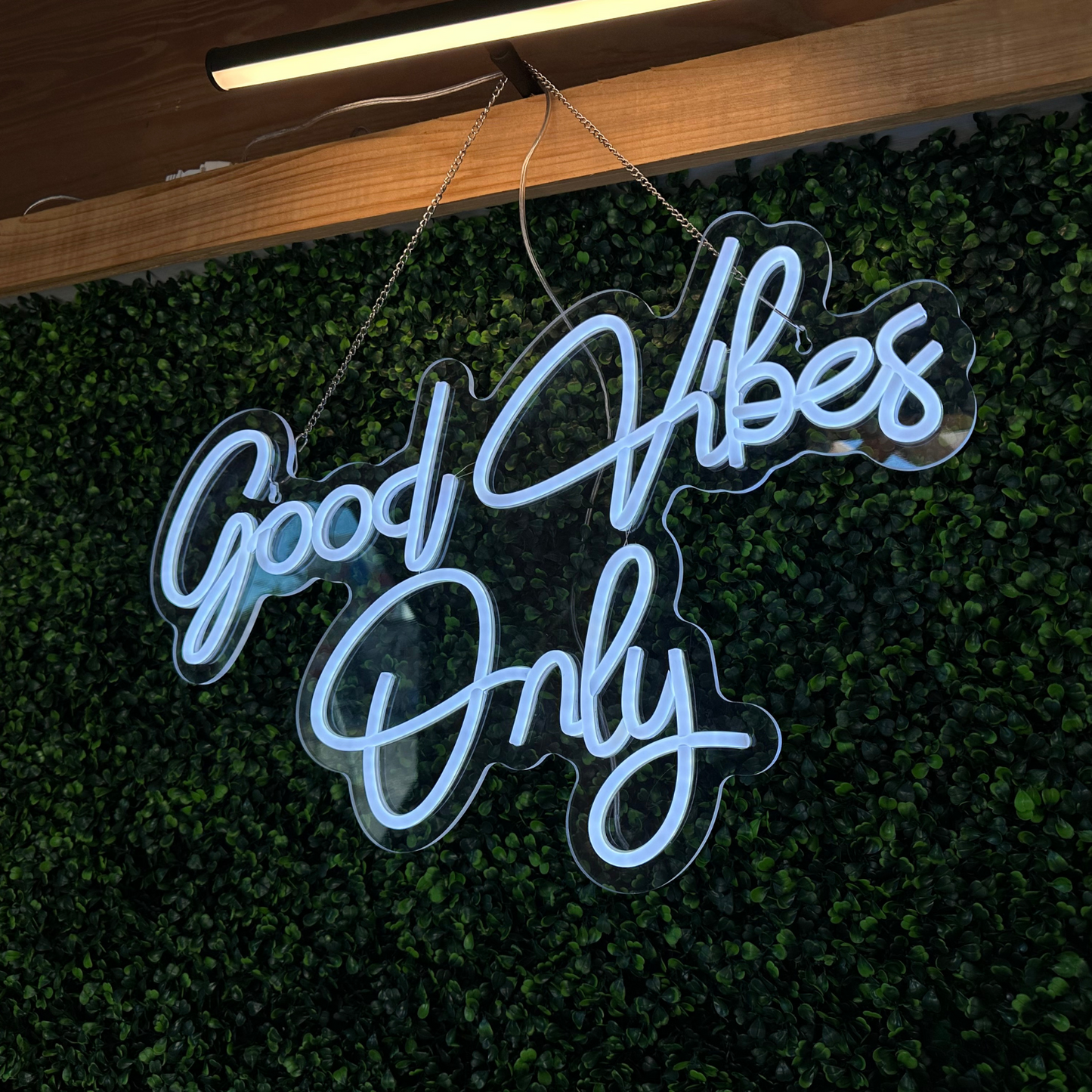 Good Vibes Only Neon Sign