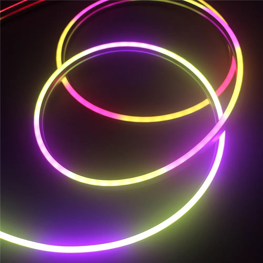 Dynamic Color-changing RGBIC Neon Strip Lights
