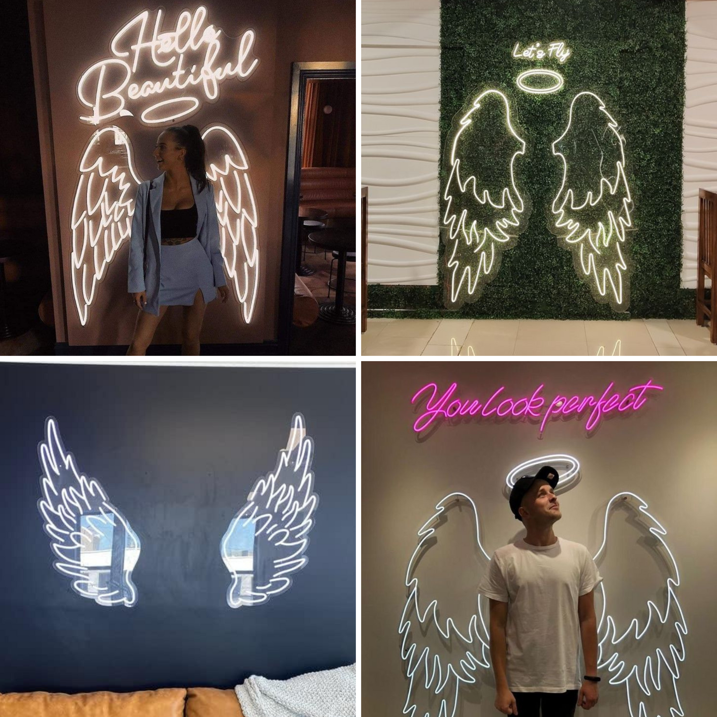 Wings Neon Sign