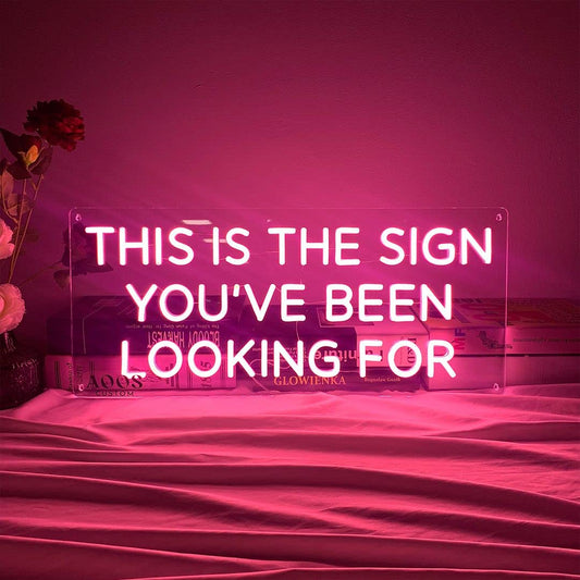 This is the sign you've been looking for
