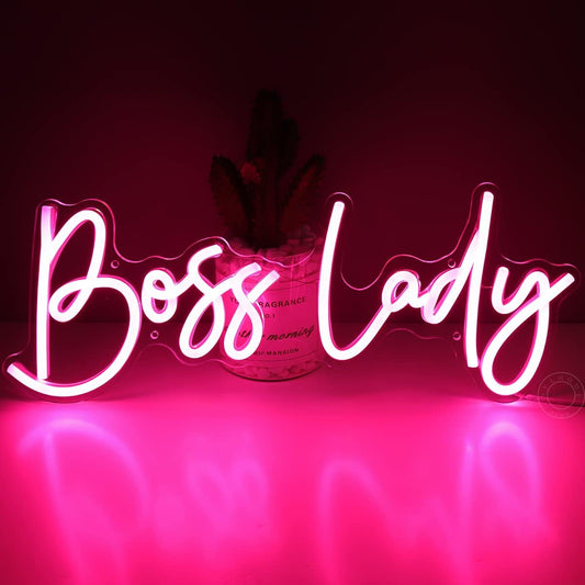 Boss Lady Neon Sign