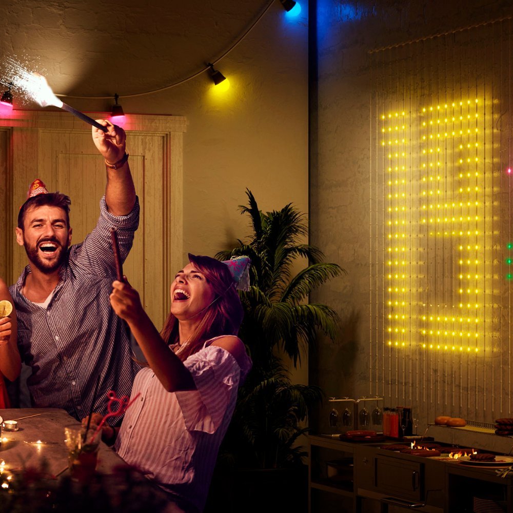 Neon Curtain Lights