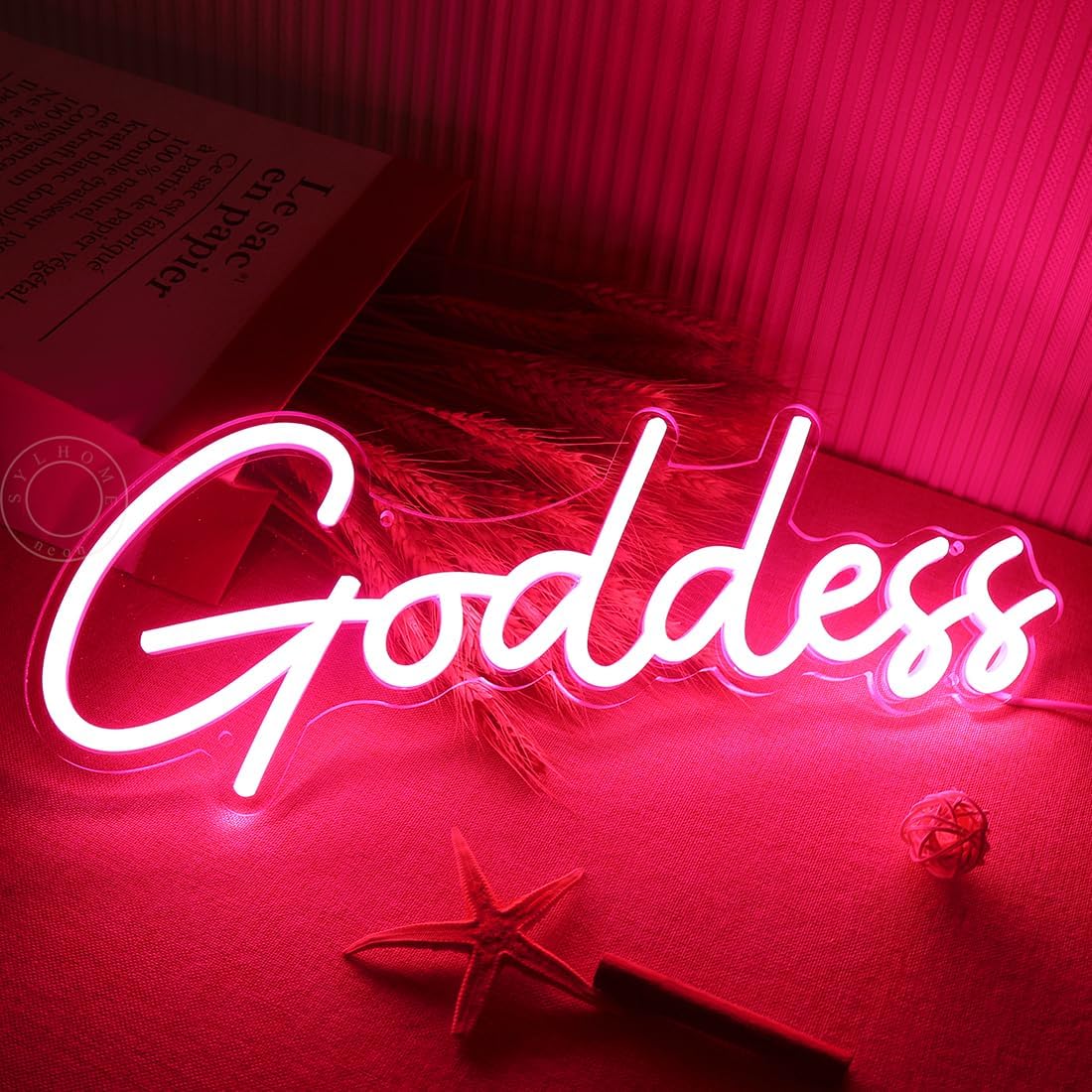 Goddess Neon Sign