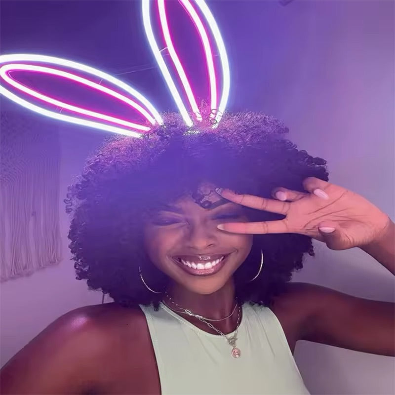 Bunny Ears Neon Headband