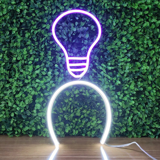Light Bulb Neon Headband