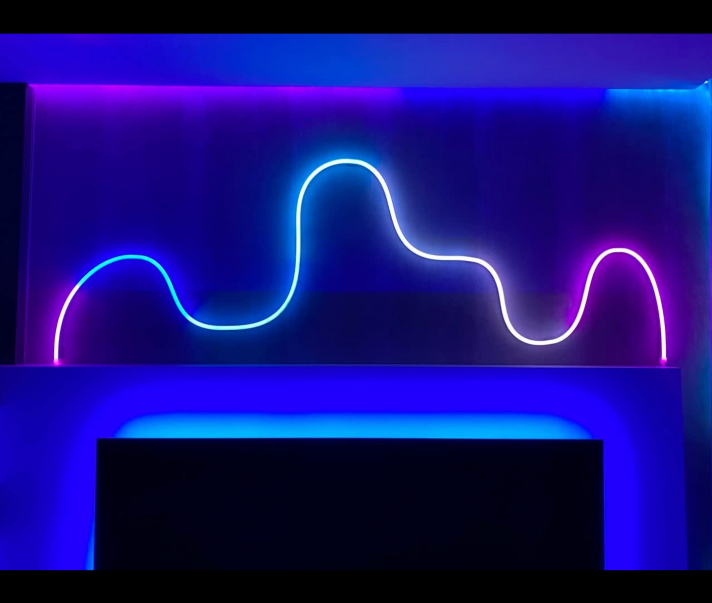 Dynamic Color-changing RGBIC Neon Strip Lights