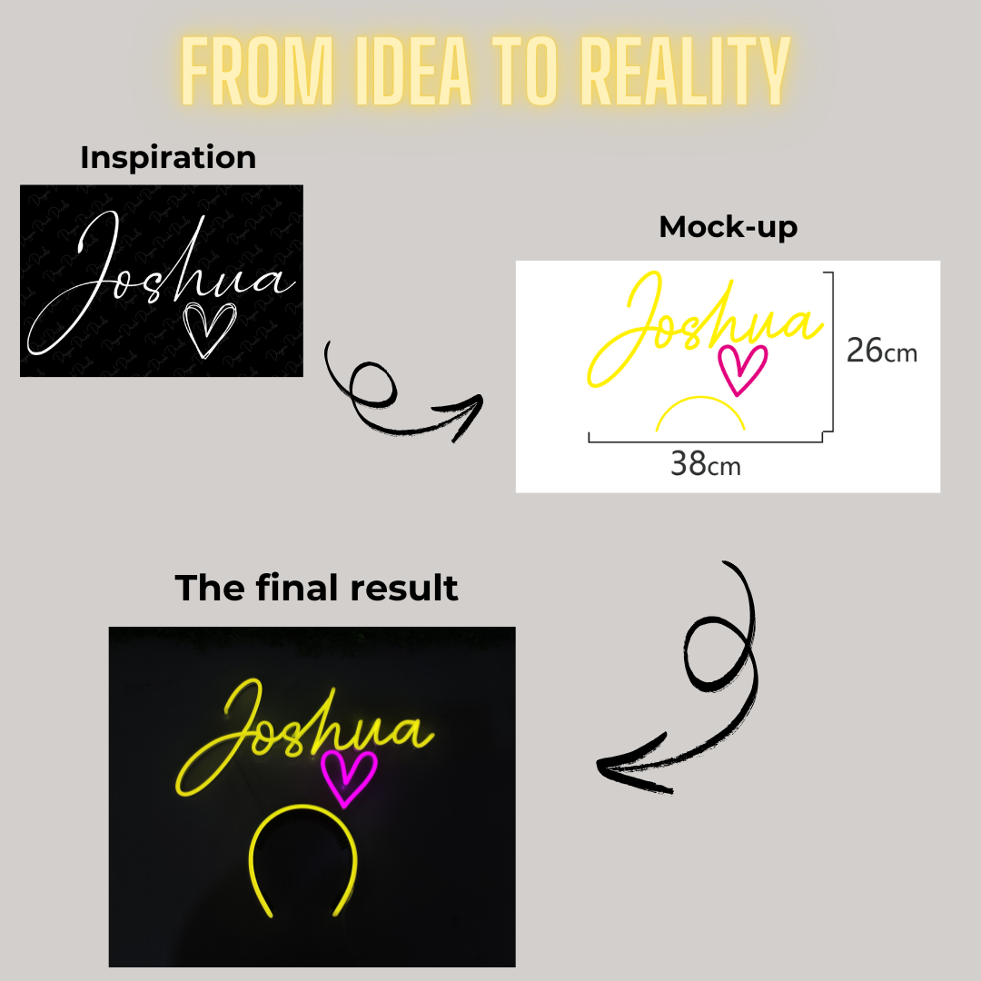 Custom Neon Headband