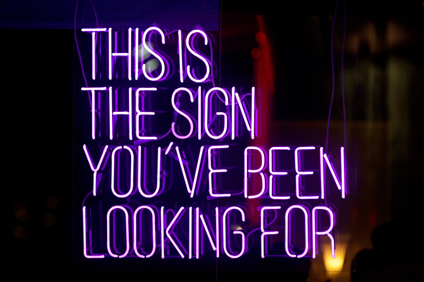 This is the sign you've been looking for