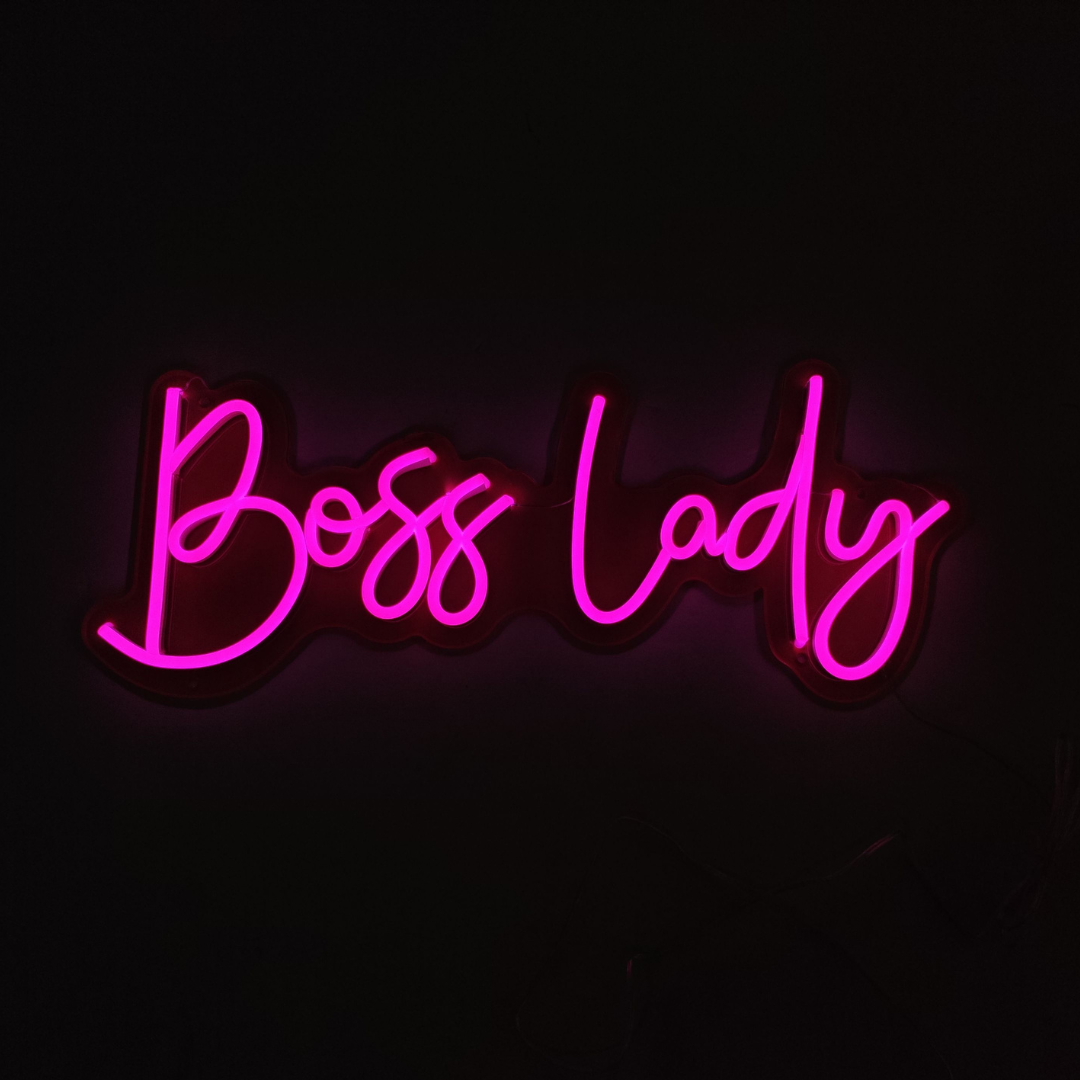 Boss Lady Neon Sign