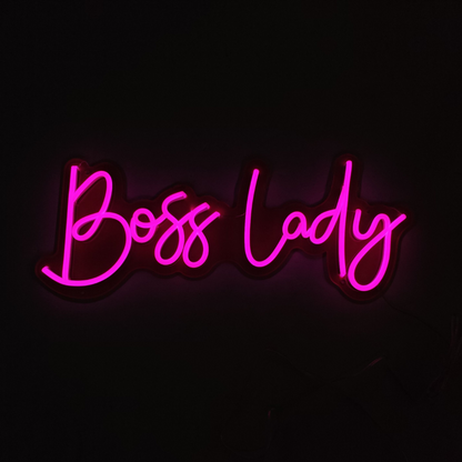 Boss Lady Neon Sign