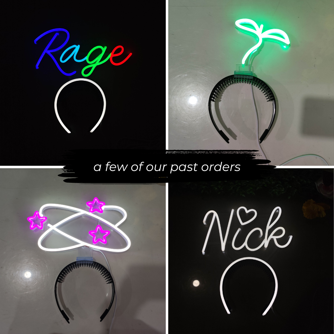 Custom Neon Headband