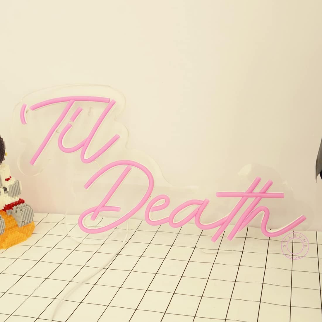 'Til Death Neon Sign