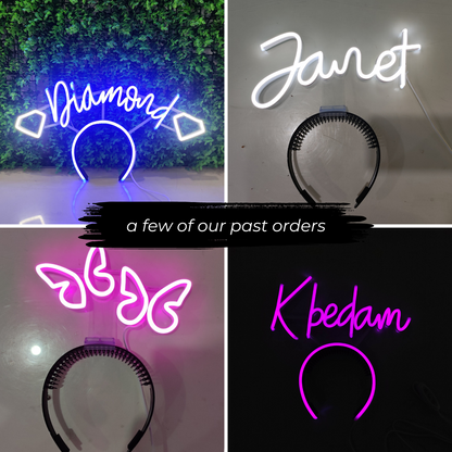 Custom Neon Headband