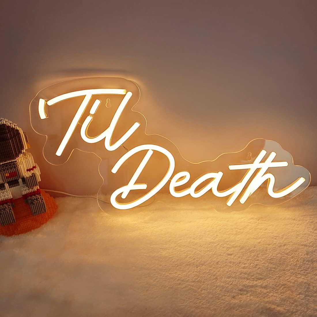 'Til Death Neon Sign