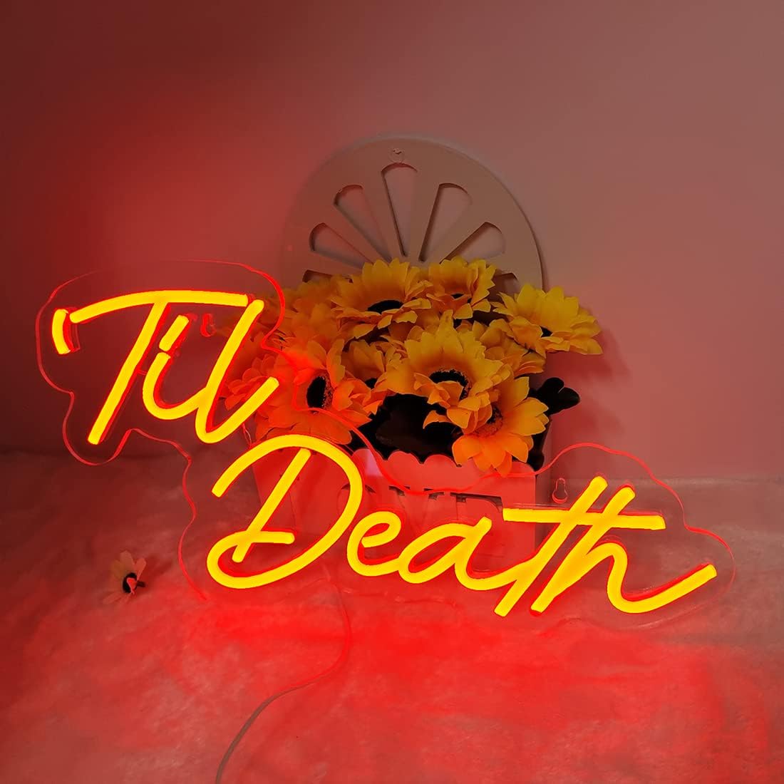 'Til Death Neon Sign