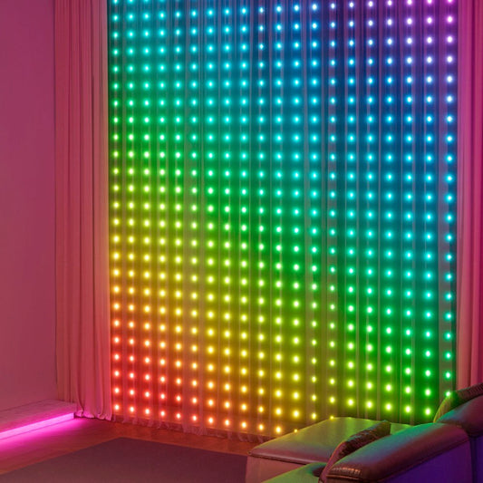 Neon Curtain Lights