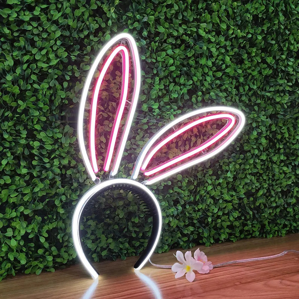 Bunny Ears Neon Headband