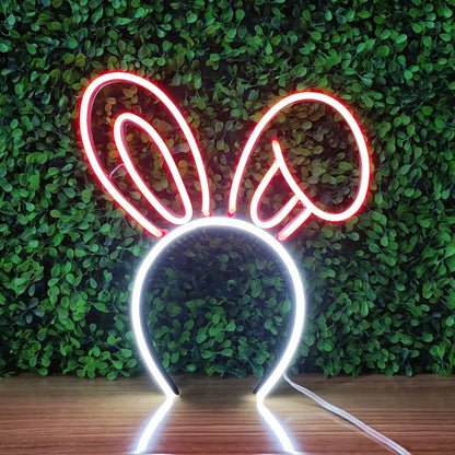 Bunny Ears Neon Headband