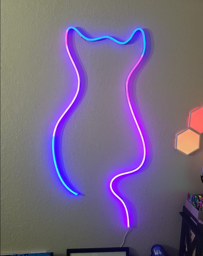 Dynamic Color-changing RGBIC Neon Strip Lights