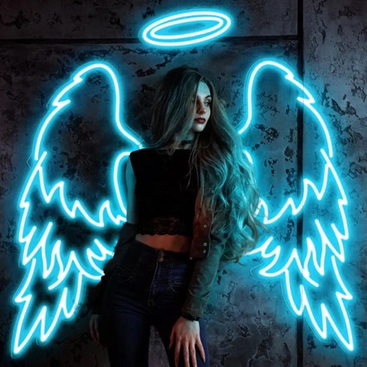 Wings Neon Sign