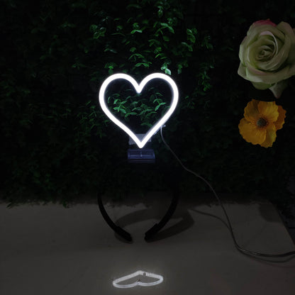 Heart Neon Headband