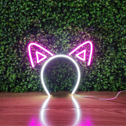 Anime Ears Neon Headband